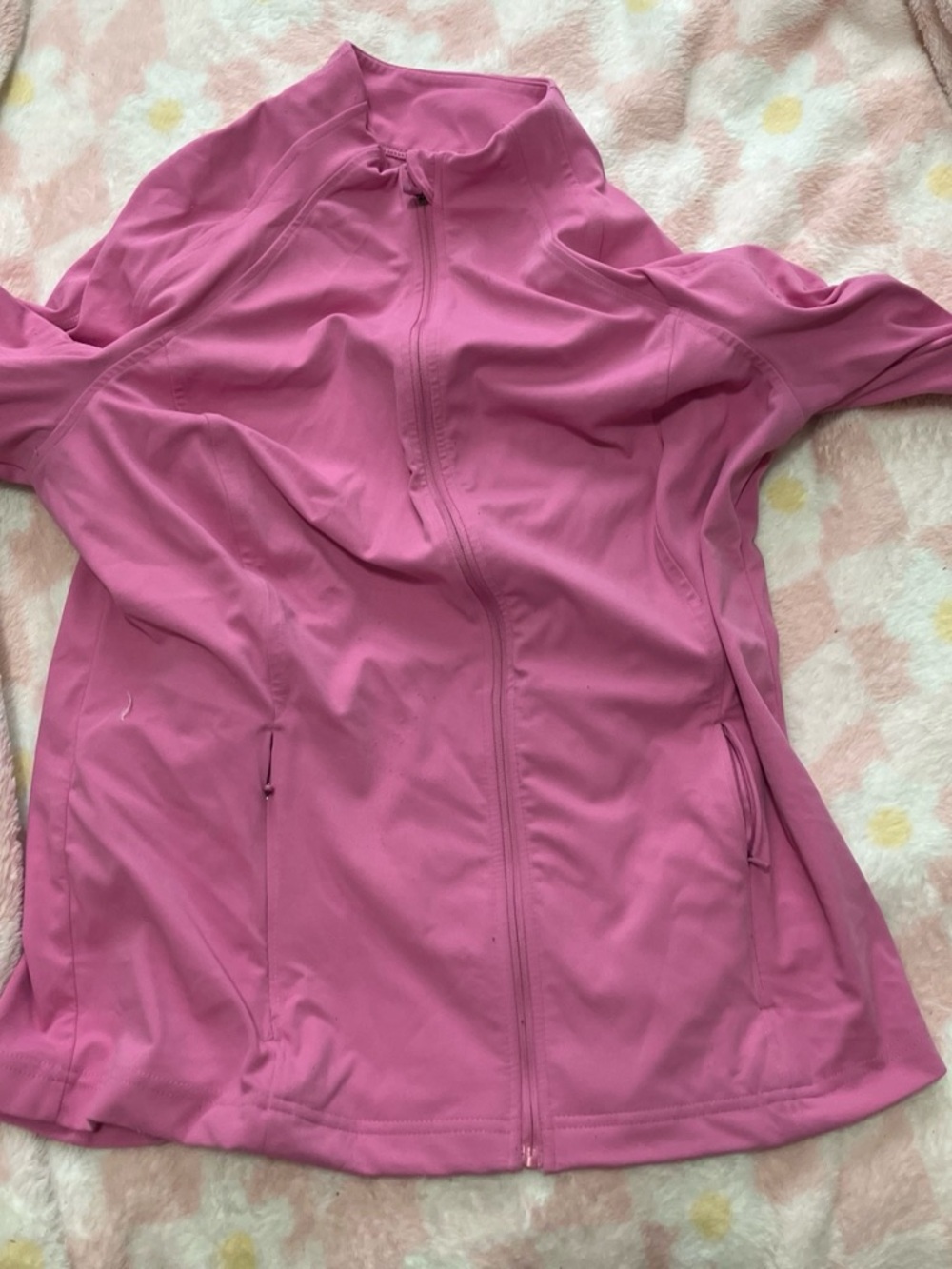Avia Pink Full-Zip Active Utility Jacket